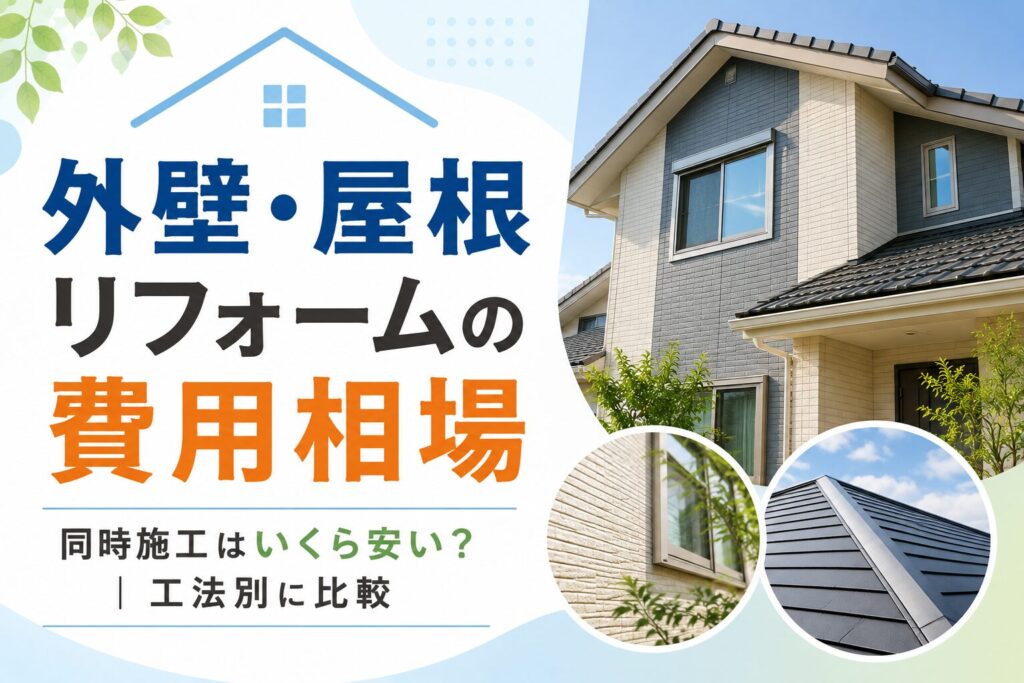 外壁・屋根リフォームの費用相場_アイキャッチ